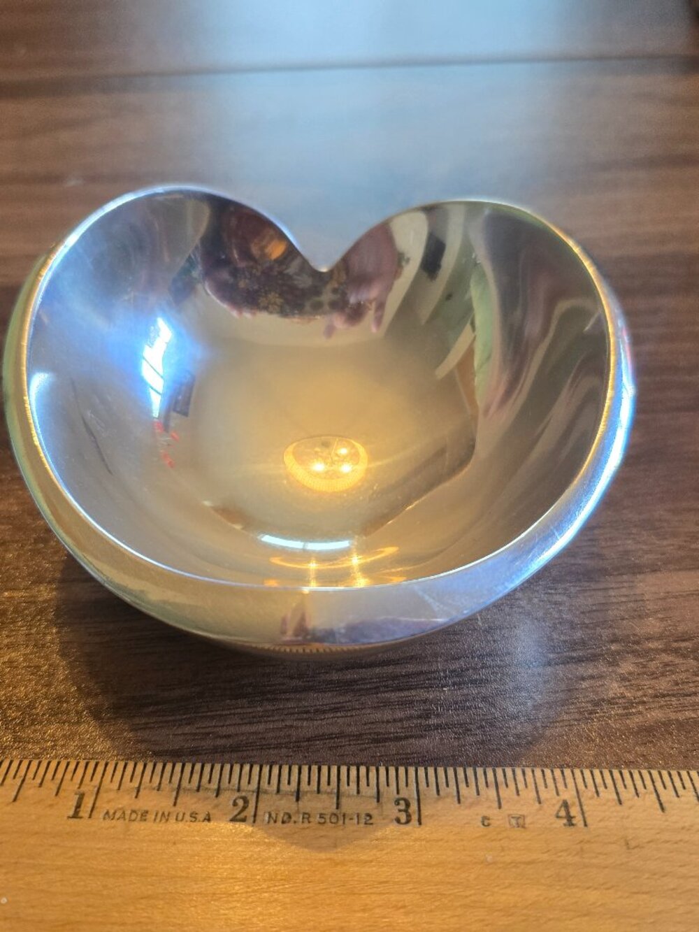 Nambe Metal Heart Candy Bowl